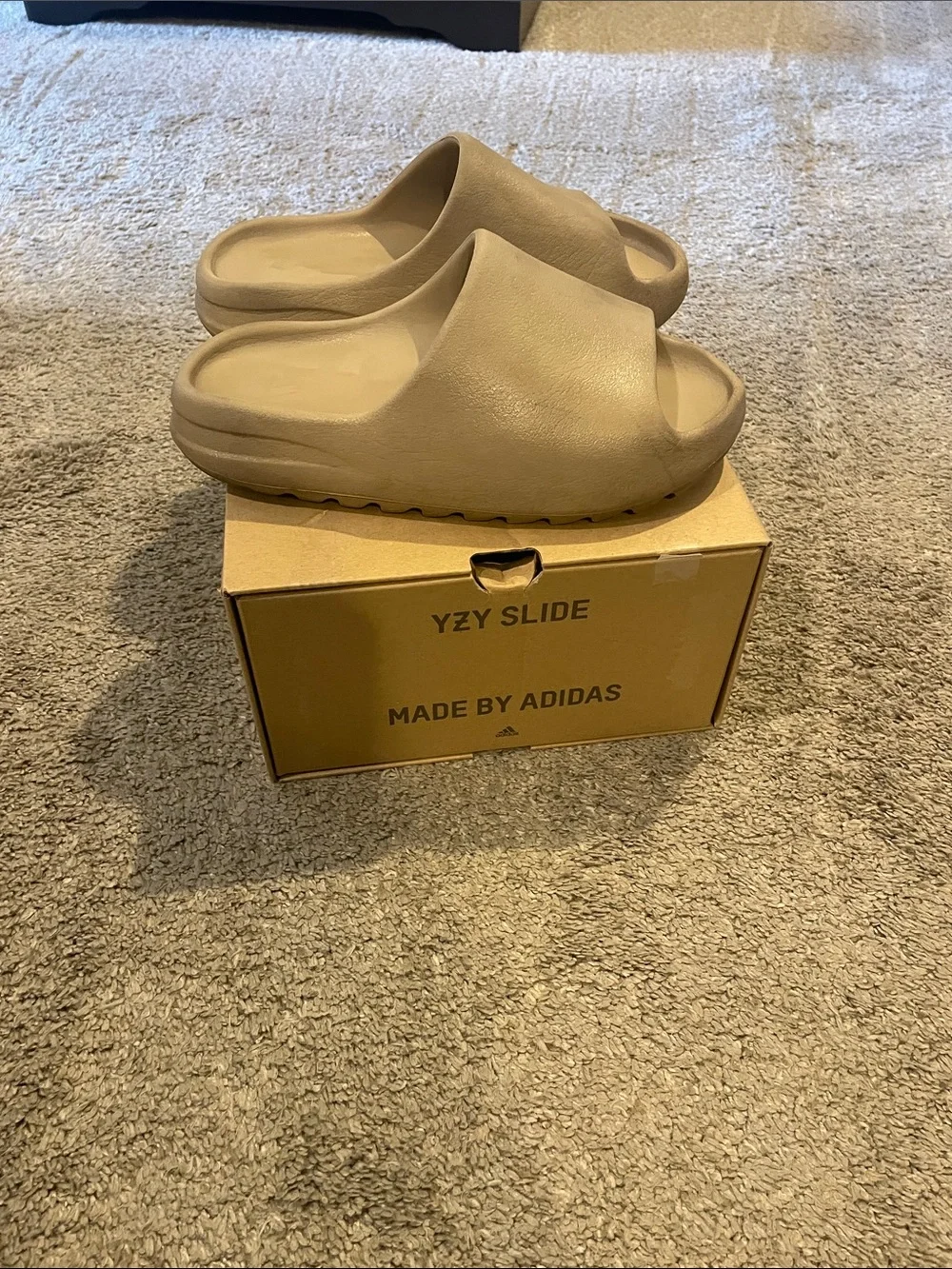 adidas YZY Slide in Tan